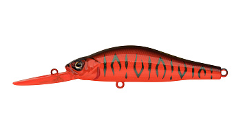 Воблер Минноу Strike Pro Archback Deep 100SP, цвет: A207-DRV Red Devil Pearl Red Lip, (EG-125BL-SP#A