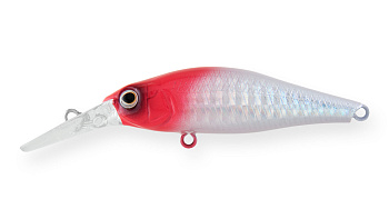 Воблер Минноу Strike Pro Terry Jerk 63 S, цвет: 022PPP-713 Redhead Silver, (JS-123#022PPP-713)