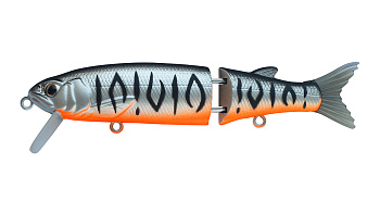 Воблер Составной Strike Pro Glider 120, цвет: A243ES Grey Shadow Mat Tiger, (EG-157B-SP#A243ES)