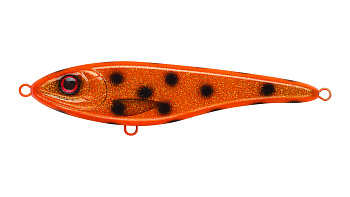 Воблер Джеркбейт Strike Pro Big Bandit Suspending, цвет: C662F Hot Orange Bandit, (EG-078SP#C662F)