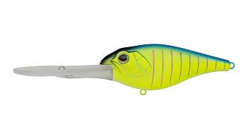 Воблер Крэнк Strike Pro Crankee Deep Diver 85, цвет: 597S Blue Mat Tiger, (EG-053F#597S)