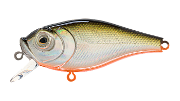 Воблер Крэнк Strike Pro Aquamax Shad 50, цвет: 612T Natural Shad Silver, (JL-128F#612T)