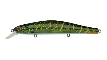 Воблер Минноу Strike Pro Inquisitor 130SP, цвет: C755F Green Motoroil Pike, (EG-193C-SP#C755F)