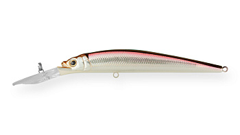 Воблер Минноу Strike Pro Alpha Diver 110, цвет: A53-EP Silver Smelt UV, (JL-062F#A53-EP)