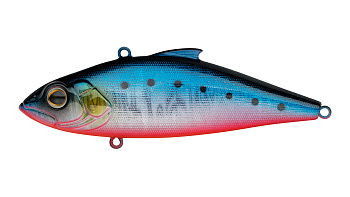 Воблер Раттлин Strike Pro Euro Vibe Floater 80, цвет: A234-SBO-LU Blue Back Silver OB Fluo, (SP-027#