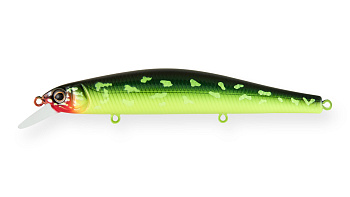 Воблер Минноу Strike Pro Inquisitor 110SP, цвет: AC202F Hot Pike, (EG-193B-SP#AC202F)