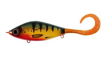 Воблер Джеркбейт Strike Pro Guppie, цвет: CWC004 Mossgreen Glitter, (EG-208#CWC004)