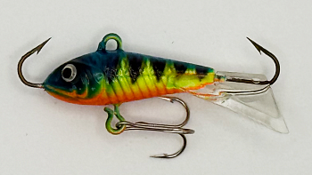 Балансир Strike Pro Ice Baby 24, цвет: A12FL, светящийся, хвост: прозрачный