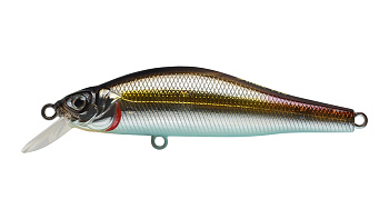 Воблер Минноу Strike Pro Archback 60SP, цвет: A218-GSAL-EP Transparent Pearlescent Fry, (EG-125D-SP#