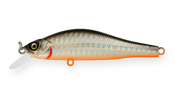 Воблер Минноу Strike Pro Archback 80SP, цвет: A70-713 Black Silver OB, (EG-125A-SP#A70-713)