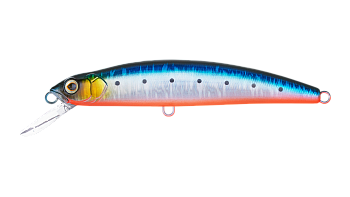 Воблер Минноу Strike Pro Musky Monster DM160, 160 мм, 58 гр, Загл. 1,5м.-3,0м., Плавающий, цвет: A234-SBO-LU Blue Back Silver OB Fluo, (MG-006F#A234-SBO-LU)