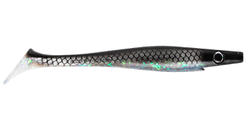 Силиконовая приманка Strike Pro Pig Shad, цвет: Midnight Shiner, (SP-172A#150)