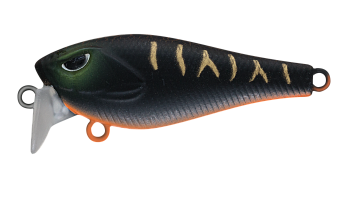 Воблер Крэнк Strike Pro Funky-X Crank (Medium Trank 36F), цвет: A208S Black Mat Tiger, (EG-239#A208S