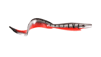 Силиконовая приманка Strike Pro Giant Pig Tail, цвет: The Red Baron, (уп./1шт.), (SP-172K#149)