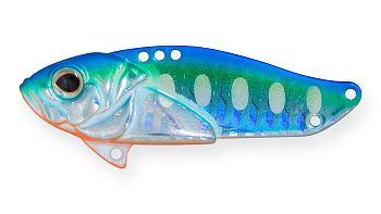 Блесна-Цикада Strike Pro Cyber Vibe 55, цвет: UV Blue Silver OB, (JG-005D#A150-713)