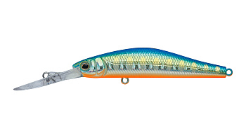 Воблер Минноу Strike Pro Inquisitor MDR 80SP, цвет: A150-713 UV Blue Silver OB, (EG-193AL-SP#A150-71