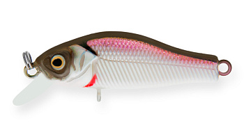 Воблер Минноу Strike Pro Archback 35SP, цвет: A53-EP Silver Smelt UV, (EG-125E-SP#A53-EP)