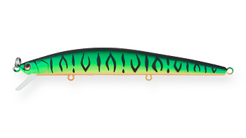 Воблер Минноу Strike Pro Slingshot Minnow 120F, 120 мм, 12,6 гр, Загл. 0,5м.-1,5м., Плавающий, цвет: GC01S Mat Tiger, (EG-145F#GC01S)