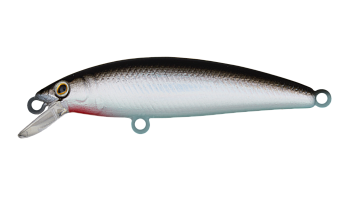 Воблер Минноу Strike Pro Twitchy Minnow 48, цвет: A010-EP Black Back Silver, (EG-103F#A010-EP)