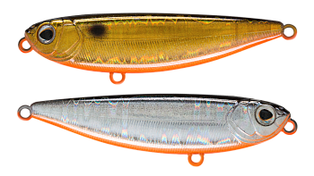 Воблер Волкер Strike Pro Water Strike 60, цвет: A70-613-SBO Double Silver/Smoked, (EG-226B#A70-613-S