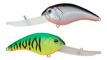 Воблер Крэнк Strike Pro Crankee Deep Runner 100, цвет: GC01S/A70-713S Double Black Silver OB/Mat Tig
