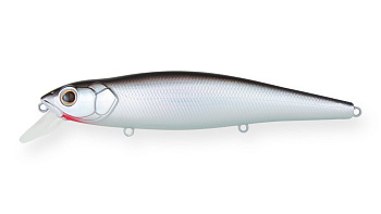 Воблер Минноу Strike Pro Jer-O Minnow 130, цвет: A010-EP Black Back Silver, (EG-039SP#A010-EP)