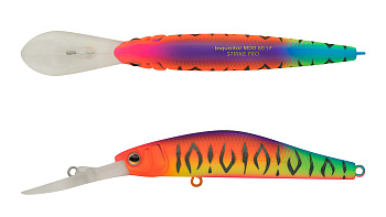 Воблер Минноу Strike Pro Inquisitor MDR 80SP, цвет: A244S Parrot Mat Tiger, (EG-193AL-SP#A244S)