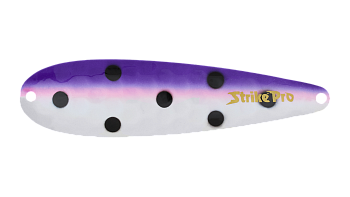 Блесна колеблющаяся Strike Pro KILLER PROFY 115, цвет: C457F/CP Purple Milk UV, (ST-014C#C457F/CP)