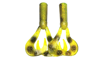 Хвост для бактейла Miuras Mouse Big, 50 гр, цвет: Hot Spotted Bullhead