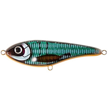 Воблер Джеркбейт Strike Pro Buster Swim Jr, цвет: CWC042 Cosmic Blue, (EG-228A#CWC042)