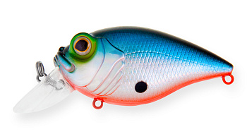 Воблер Крэнк Strike Pro Wigglin Oscar 60, цвет: A05T Blue Silver Rainbow, (EG-043SP#A05T)