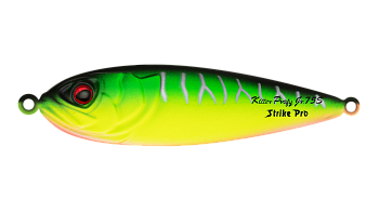 Блесна колеблющаяся Strike Pro Killer Profy 75S, цвет: A204S Pearl Mat Tiger, (PST-02S#A204S/A204S)