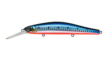 Воблер Минноу Strike Pro Inquisitor MDR 110SP, цвет: A234-SBO-LU Blue Back Silver OB Fluo, (EG-193BX