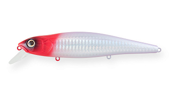 Воблер Минноу Strike Pro Jer-O Minnow 130, цвет: 022PPP-713 Redhead Silver, (EG-039SP#022PPP-713)