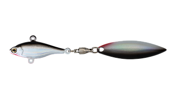 Тейл-спиннер Strike Pro Micro Whaker 30, цвет: Black Back Silver, (JG-001A#A010EP)