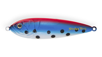Блесна колеблющаяся Strike Pro Killer Profy 75, цвет: A104F Russian Flag, (PST-02#A104-KP)