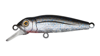 Воблер Минноу Strike Pro Midge 40, цвет: SIN059V Blackback Sequins, (EG-074SP#SIN059V)