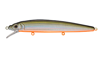 Воблер Минноу Strike Pro Alpha Minnow 115, цвет: 612T Natural Shad Silver, (EG-033F#612T)