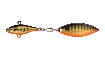 Тейл-спиннер Strike Pro Micro-Whacker 43, цвет: Black Back Smoked OB, (JG-001B#613-713)