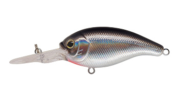 Воблер Крэнк Strike Pro Crankee Deep Diver 55, цвет: A010-EP Black Back Silver, (JL-036F#A010-EP)
