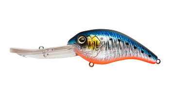 Воблер Крэнк Strike Pro Crankee Deep Runner 100, цвет: A234-SBO-LU Blue Back Silver OB Fluo, (EG-224