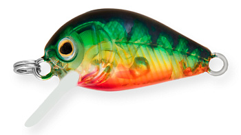 Воблер Крэнк Strike Pro Crazy Plankton, 21 мм, 1,3 гр, Загл. 0,4м., Нейтральный, цвет: A102G Transparent Perch, (EG-182-SP#A102G)