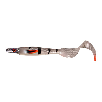 Силиконовая приманка Strike Pro Pig Tail Junior , цвет: Silver Koi, (уп./2шт.), (SP-172R#157)
