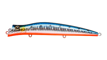 Воблер Дартер Strike Pro Darter-R Queen 130, цвет: A234-SBO-LU Blue Back Silver OB Fluo, (JL-152F#A2