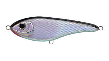 Воблер Джеркбейт Strike Pro Buster Swim Jr, цвет: A010T-EP Black Back Silver, (EG-228A#A010T-EP)