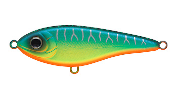 Воблер Джеркбейт Strike Pro Buster Jerk Shallow Runner, цвет: A223S-RP Pearl Mat Tiger, (EG-048S#A22
