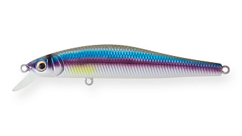 Воблер Минноу Strike Pro Jumper 110SP, цвет: A210-SBO-RP Rainbow Ghost Wakasagi, (EG-192C-SP#A210-SB