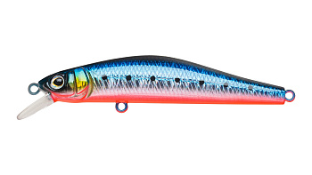 Воблер Минноу Strike Pro Inquisitor 80SP, цвет: A234-SBO-LU Blue Back Silver OB Fluo, (EG-193A-SP#A2