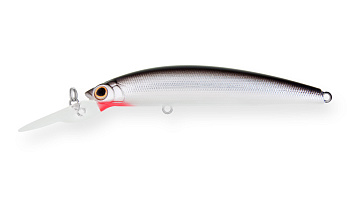 Воблер Минноу Strike Pro Magic Minnow 100, цвет: A010-EP Black Back Silver, (EG-068B#A010-EP)