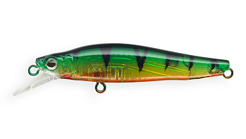 Воблер Минноу Strike Pro IB Minnow JET 75, 75 мм, 9 гр, Загл. 0,4м.-1,0м., Тонущий, цвет: A102G Transparent Perch, (JS-275#A102G)